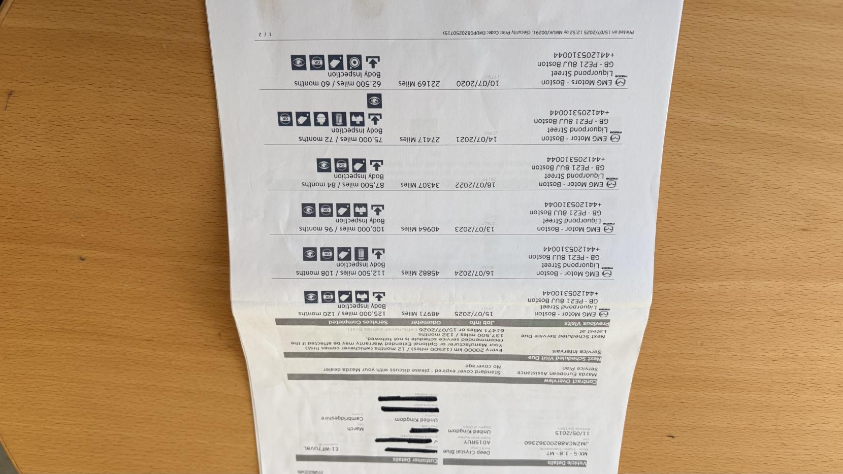 Mazda MX-5 1.8i Sport Venture Roadster 2dr Petrol Manual Euro 5 (126 ps)