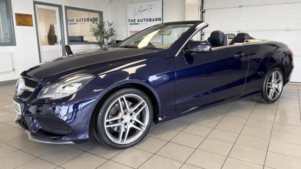 Mercedes-Benz E Class 2.1 E220 BlueTEC AMG Line Cabriolet 2dr Diesel G-Tronic+ Euro 6 (s/s) (177 ps)