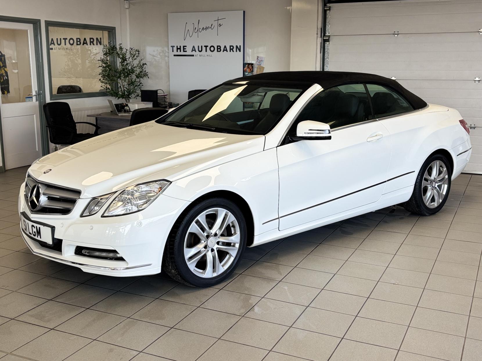 Mercedes-Benz E Class 2.1 E220 CDI BlueEfficiency SE Cabriolet 2dr Diesel G-Tronic+ Euro 5 (s/s) (170 ps)