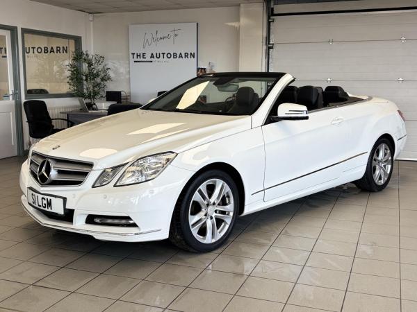 Mercedes-Benz E Class 2.1 E220 CDI BlueEfficiency SE Cabriolet 2dr Diesel G-Tronic+ Euro 5 (s/s) (170 ps)